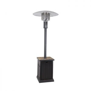 Patio Heater with Tile Tabletop